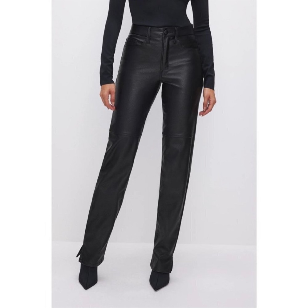 Good American Better than Leather Good Boy Pants Size 18